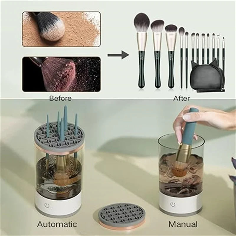 Limpiador De Brochas De Maquillaje