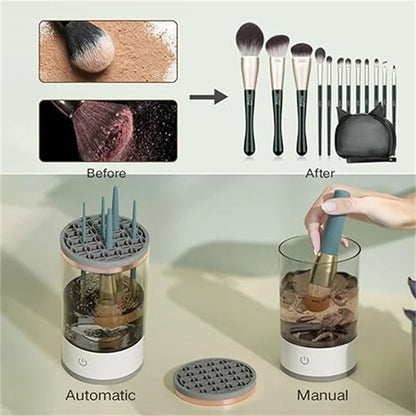 Limpiador De Brochas De Maquillaje
